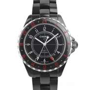 シャネルJ12時計メンズ 自動巻き GMT 42MM H2916