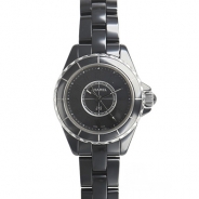 シャネルJ12時計レディース クォーツ インテンスブラック 29MM H4196