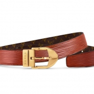 ルイヴィトンモノグラムベルト･LV タイムレス 30MM  カラー フォーヴM4011W
