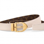 ルイヴィトンモノグラムベルト･LV タイムレス 30MM  カラー クオーツM4010W