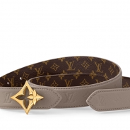ルイヴィトンモノグラムベルト･LV フラワーグラム 30MM　リバーシブルM8937W