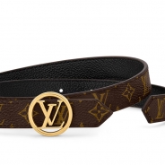 ルイヴィトンモノグラムベルト･LV サークル 20MM リバーシブル M0567V