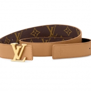 ルイヴィトンモノグラムベルト･LV イニシャル 30MM リバーシブルM0363W