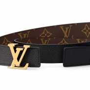 ルイヴィトンモノグラムベルト･LV イニシャル 30MM リバーシブルM0565W