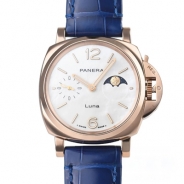 パネライ自動巻き時計ルミノール ドゥエ ルナ ゴールドテック PAM01181
