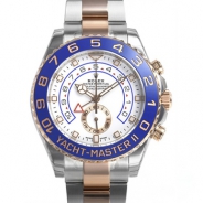 ロレックス自動巻き時計 44mm ヨットマスター II 116681
