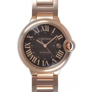 カルティエ自動巻き時計バロン ブルー 42mm W6920036