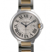 カルティエ自動巻き時計バロン ブルー 42mm W69009Z3
