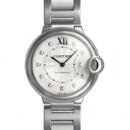 カルティエ自動巻き時計バロン ブルー 36mm WE902075