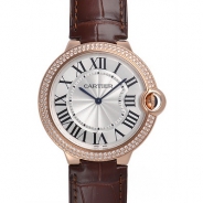 カルティエ手巻き時計バロン ブルー 40mm WE902055