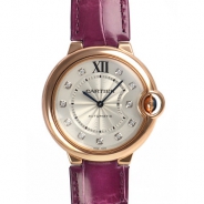 カルティエ自動巻き時計バロン ブルー 36mm WE902028