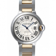 カルティエ自動巻き時計バロン ブルー 36mm W6920047
