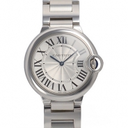 カルティエクォーツ時計バロン ブルー 36mm W69011Z4
