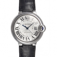 カルティエ自動巻き時計バロン ブルー 36mm W69017Z4