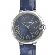 カルティエ自動巻き時計バロン ブルー 42mm WSBB0025