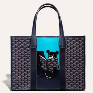 ゴヤールコピーヴィレット MM トートバッグ  カラーネイビーブルー VILLETMMLTY08CL08X-NAVYBLUE