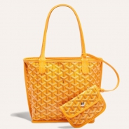 ゴヤールコピーアンジュミニポーチ カラーイエロー  ANJOUSMINCG07TY07P-YELLOW