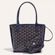 ゴヤールコピーアンジュミニポーチ カラーネイビーブルー  ANJOUSMINCG07TY07P-NAVYBLUE