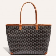 ゴヤールコピーアルトワPM バッグ カラーブラック＆ナチュラル ARTOISPMLTY01CL03P-BLACK-TAN