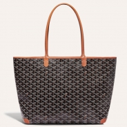 ゴヤールコピーアルトワMM バッグ カラーブラック＆ナチュラルARTOISMMLTY08CL08P-BLACK-TAN