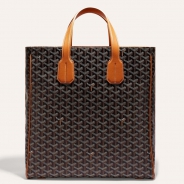 ゴヤールコピーヴォルテール バッグカラーブラック＆ナチュラルVOLTA3MMLTY01CL03P-BLACK-TAN