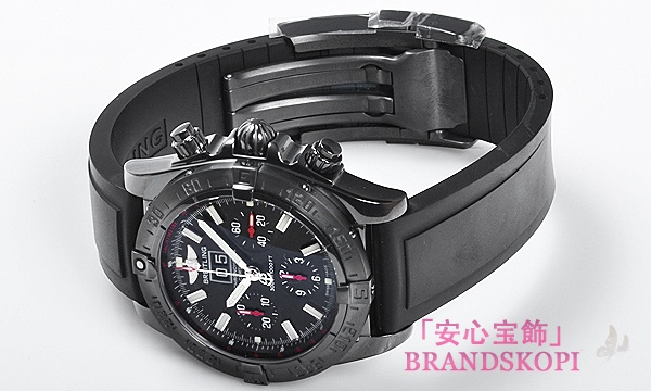 ブライトリングブラックバード ブラックスチール世界限定２０００本 M449B27RRB