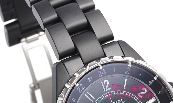 シャネル Ｊ１２ マットブラックセラミックＧＭＴ H3101