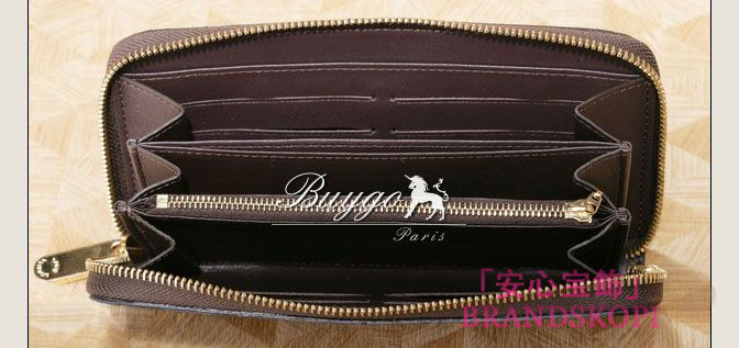ルイヴィトン　　ヴィトン　財布　LV　ヴェルニ　ラウンドジップ長財布　ジッピーウォレット　アマラント　M93522