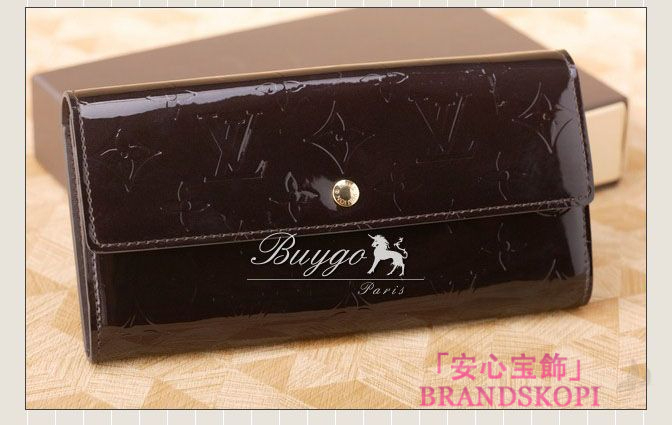 LOUIS VUITTON【ルイヴィトン】 M93524　ポルトフォイユサラ　アマラント