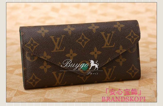 LOUIS VUITTON（ルイヴィトン）ポルトフォィユジョゼフィーヌ/三つ折長財布/モノグラムM60163