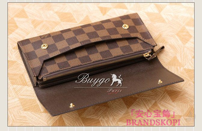 LOUIS VUITTON（ルイヴィトン）ポルトフォィユロンモデュラブル/ZIP長財布/ダミエN63093