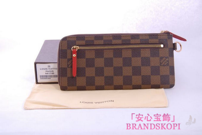 ルイ ヴィトン ダミエ ポルトフォイユ 財布 LOUIS VUITTON ファスナー小銭入れ コンプリス N61740