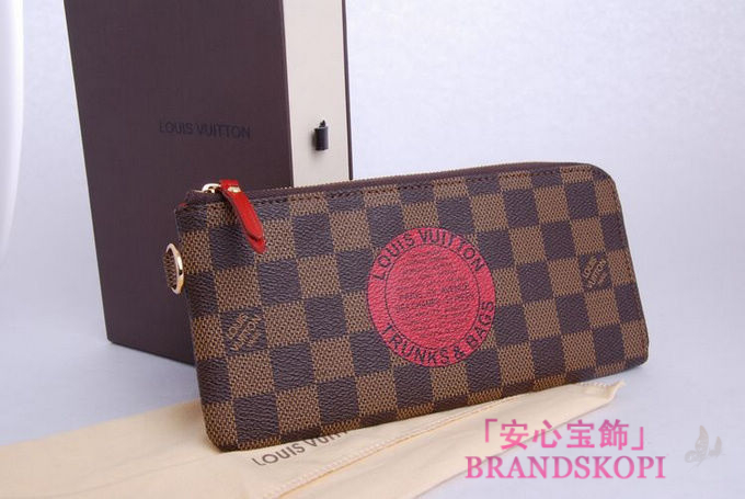 ルイ ヴィトン ダミエ ポルトフォイユ 財布 LOUIS VUITTON ファスナー小銭入れ コンプリス N61740