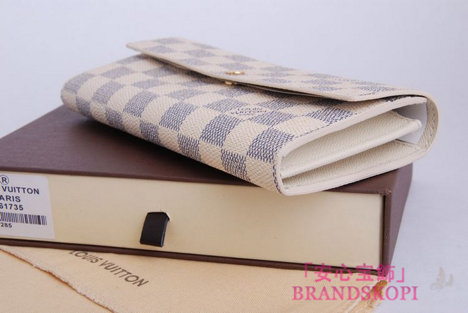 ルイヴィトン 長財布 ポルトフォイユサラ NM2 ダミエアズール N61735 LOUIS VUITTON ヴィトン 財布