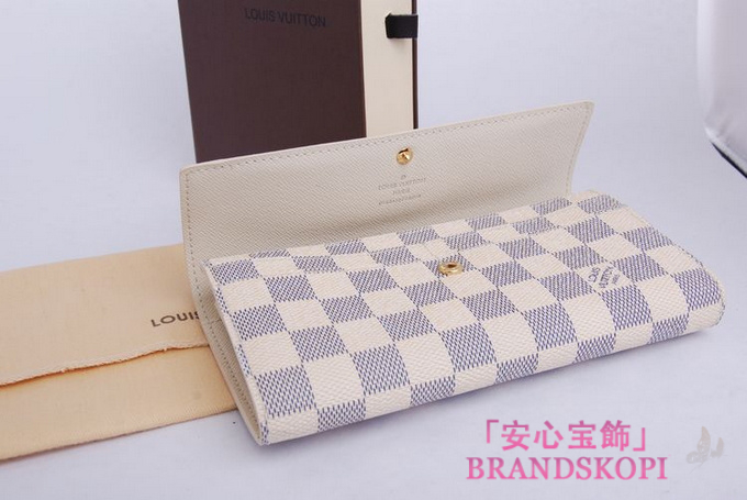 ルイヴィトン 長財布 ポルトフォイユサラ NM2 ダミエアズール N61735 LOUIS VUITTON ヴィトン 財布