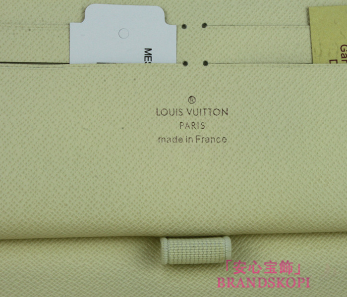 ルイヴィトンヴィトン　LV　財布　ダミエアズール　ラウンドジップ長財布　ジッピーオーガナイザー　N60012
