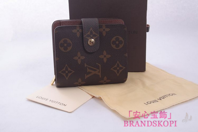 ルイヴィトン コンパクトジップ モノグラム M61667 CA1024 44704 財布 ルイヴィトン　LOUIS VUITTON