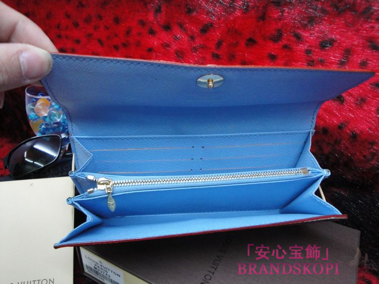 ルイヴィトン マルチカラー 長財布「ポルトフォイユサラ」(ブロン×レザン)[M93742] 