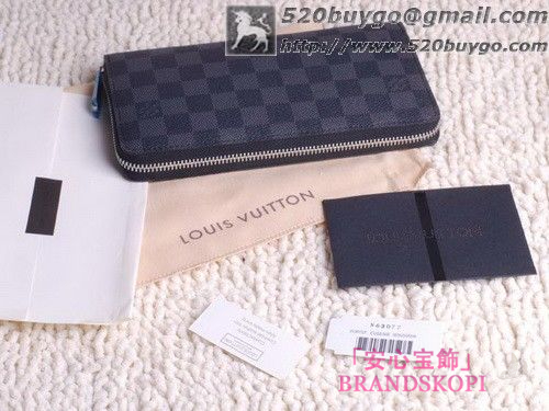 ルイヴィトン ダミエ グラフィット ジッピー オーガナイザー 長財布 N63077