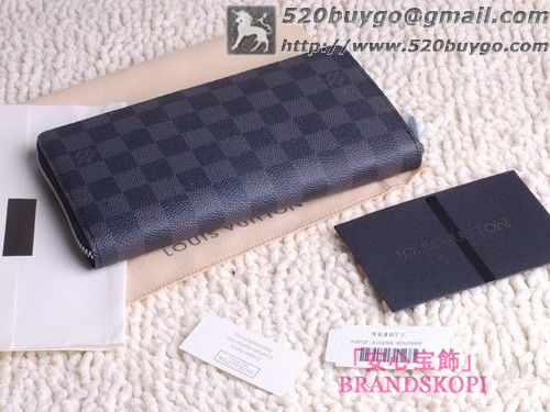 ルイヴィトン ダミエ グラフィット ジッピー オーガナイザー 長財布 N63077