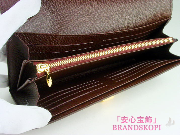 ルイヴィトン 長財布 ダミエ ポルトフォイユローズベリー N63017 LOUIS VUITTON ヴィトン 財布