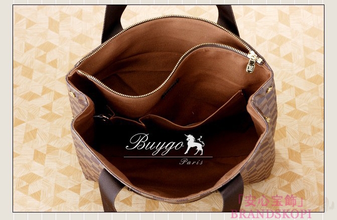 ルイヴィトン カバボブール トートバッグ ダミエLOUIS VUITTON エベヌ N52006