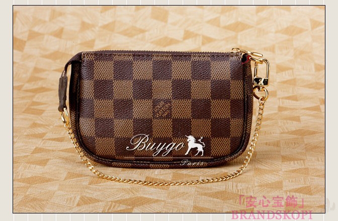 ルイヴィトン LOUIS VUITTON ミニポシェットアクセサリーポーチ T&B (N58011)ダミエ 