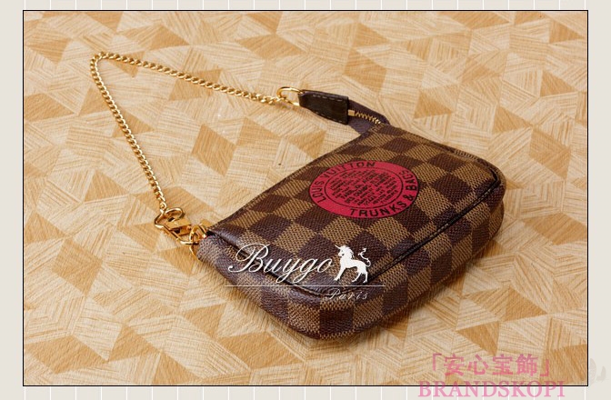 ルイヴィトン LOUIS VUITTON ミニポシェットアクセサリーポーチ T&B (N58011)ダミエ 