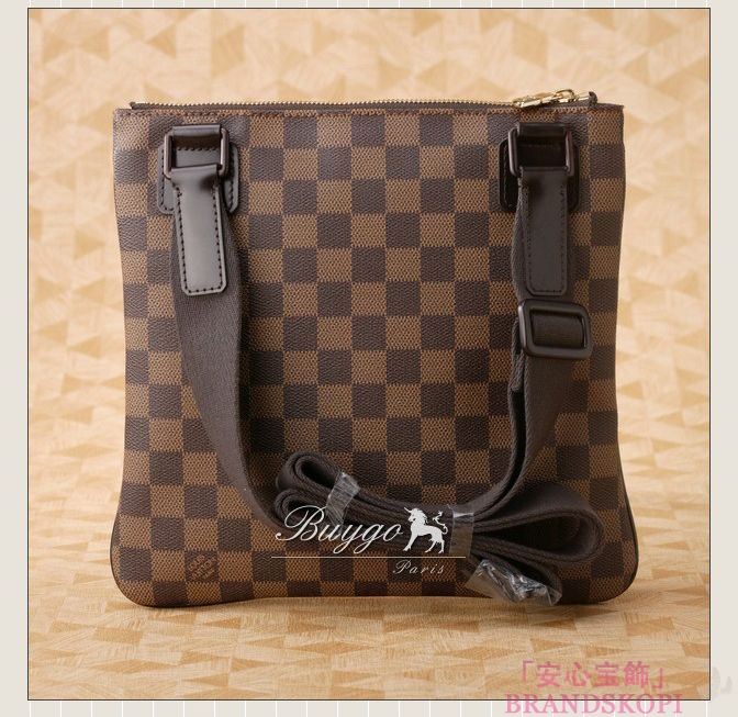 LOUIS VUITTON 【ルイヴィトン】ダミエ　ポシェットプラットブルックリンN41100　ショルダーバッグ