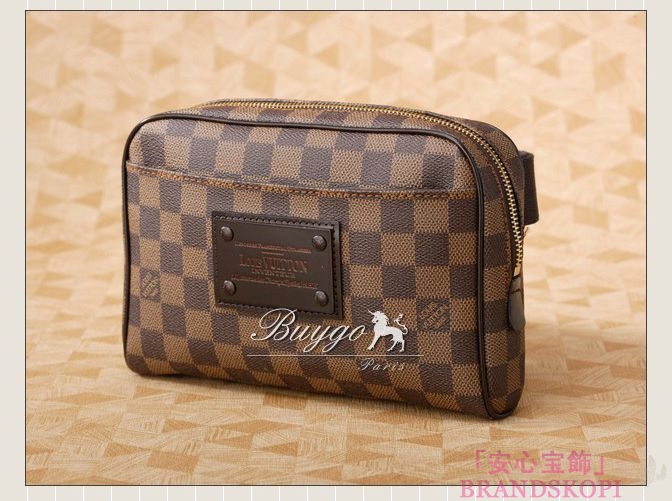 LOUIS VUITTON（ルイヴィトン）バムバックブルックリン/ウエストバッグ/ダミエ/N41101