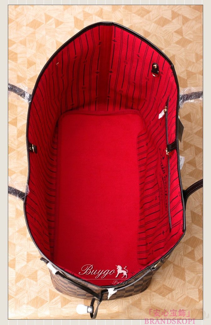 LOUIS VUITTON 　ルイヴィトン　ダミエ　LV　バッグ　ネヴァーフルMM GM PM　エベヌ　N51105 N51106 N51109