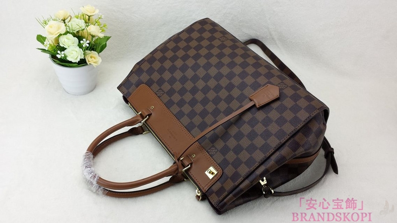 ルイヴィトン(LOUIS VUITTON) ダミエ グリニッジ　2WAYトートバッグ　ハンドバッグ　 N41337
