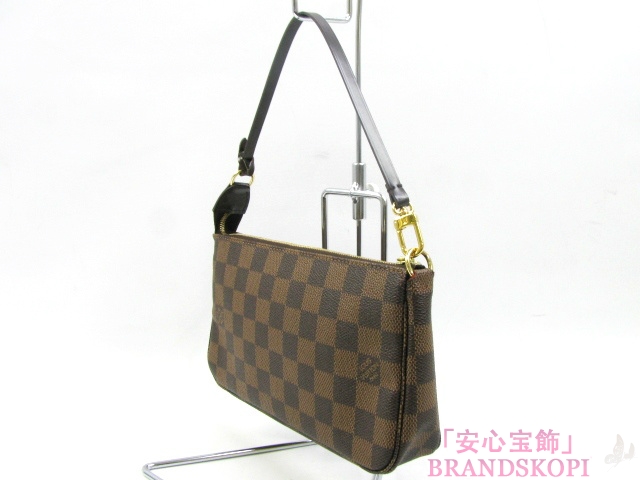 LOUIS VUITTON/ルイヴィトンダミエ ポシェット アクセソワール アクセサリー ポーチ/N51985