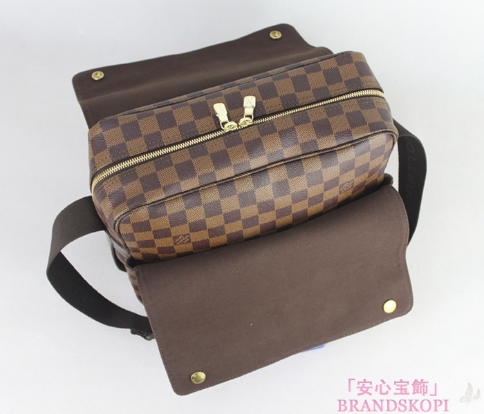 ルイヴィトン(LOUIS VUITTON) ダミエ ナヴィグリオ　ショルダーバッグ　 N45255